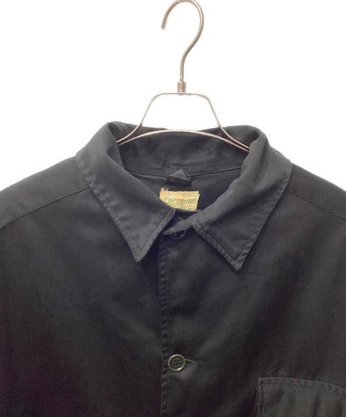 utica Duxbak（ダックスバック）utica duxbak (ダックスバック) 製品染めハンティングジャケット ブラック サイズ:採寸参照の古着・服飾アイテム