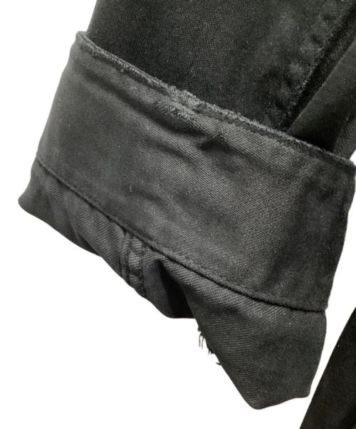 utica Duxbak（ダックスバック）utica Duxbak (ダックスバック) 製品染めハンティングジャケット ブラック サイズ:採寸参照の古着・服飾アイテム