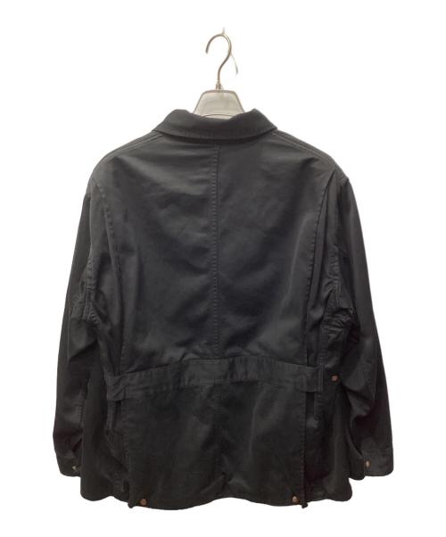 utica Duxbak（ダックスバック）utica Duxbak (ダックスバック) 製品染めハンティングジャケット ブラック サイズ:採寸参照の古着・服飾アイテム