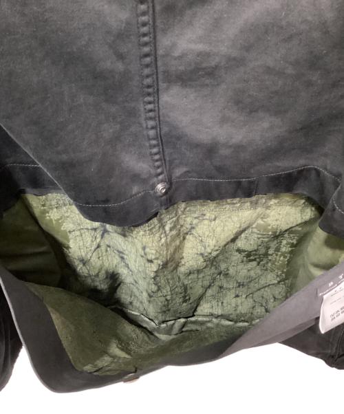 utica Duxbak（ダックスバック）utica Duxbak (ダックスバック) 製品染めハンティングジャケット ブラック サイズ:採寸参照の古着・服飾アイテム