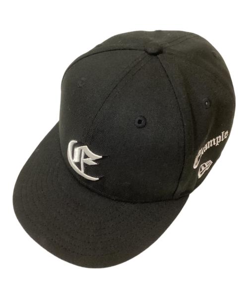 New Era（ニューエラ）New Era (ニューエラ) EXAMPLE (エグザンプル) 刺繍キャップ ブラック サイズ:7 7/8の古着・服飾アイテム