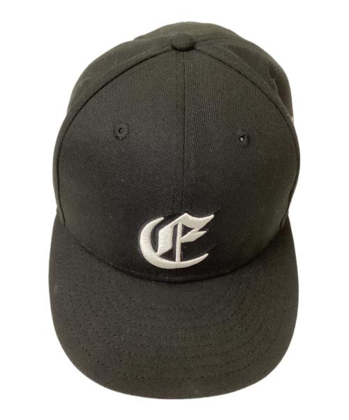 New Era（ニューエラ）New Era (ニューエラ) EXAMPLE (エグザンプル) 刺繍キャップ ブラック サイズ:7 7/8の古着・服飾アイテム