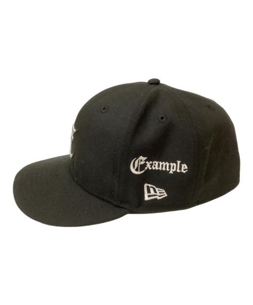 New Era（ニューエラ）New Era (ニューエラ) EXAMPLE (エグザンプル) 刺繍キャップ ブラック サイズ:7 7/8の古着・服飾アイテム