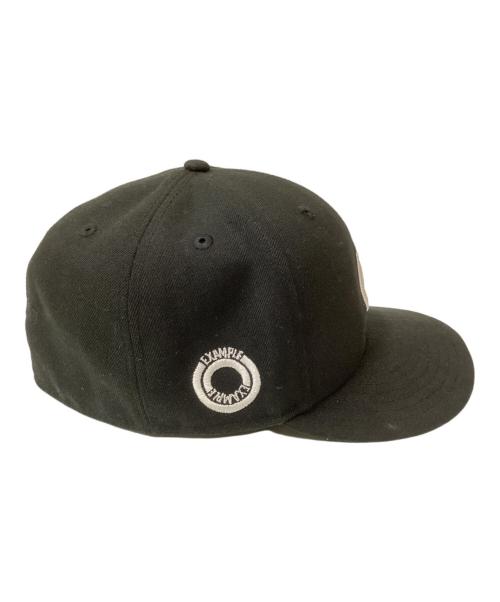 New Era（ニューエラ）New Era (ニューエラ) EXAMPLE (エグザンプル) 刺繍キャップ ブラック サイズ:7 7/8の古着・服飾アイテム
