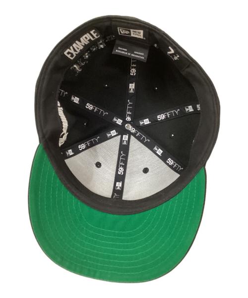 New Era（ニューエラ）New Era (ニューエラ) EXAMPLE (エグザンプル) 刺繍キャップ ブラック サイズ:7 7/8の古着・服飾アイテム