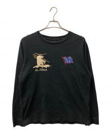 東洋エンタープライズ（トウヨウエンタープライズ）の古着「スカロングスリーブカットソー」｜ブラック