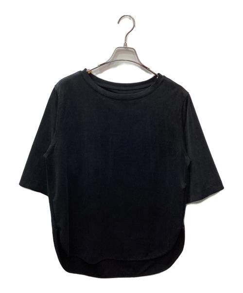 GALLARDA GALANTE（ガリャルダガランテ）GALLARDA GALANTE (ガリャルダガランテ) キュプラジャージーラウンドTee ブラック サイズ:FREEの古着・服飾アイテム