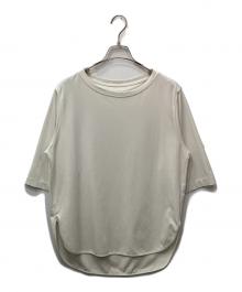GALLARDA GALANTE（ガリャルダガランテ）の古着「キュプラジャージーラウンドTee」｜アイボリー