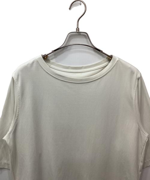 GALLARDA GALANTE（ガリャルダガランテ）GALLARDA GALANTE (ガリャルダガランテ) キュプラジャージーラウンドTee アイボリー サイズ:FREEの古着・服飾アイテム