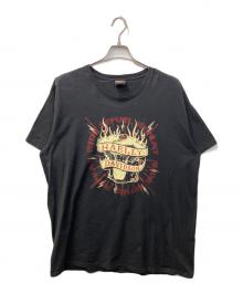 HARLEY-DAVIDSON（ハーレーダビッドソン）の古着「両面プリントTシャツ」｜ブラック