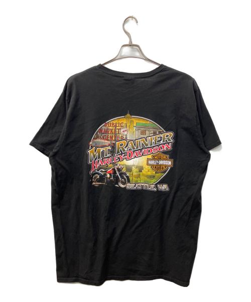 HARLEY-DAVIDSON（ハーレーダビッドソン）HARLEY-DAVIDSON (ハーレーダビッドソン) 両面プリントTシャツ ブラック サイズ:2XLの古着・服飾アイテム