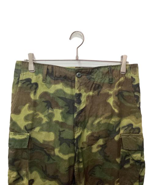 HOUSTON（ヒューストン）HOUSTON (ヒューストン) リーフカモ パンツ カーキ サイズ:34×31の古着・服飾アイテム