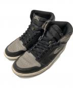 NIKEナイキ）の古着「Air Jordan 1 Retro High OG スニーカー」｜ブラック×グレー