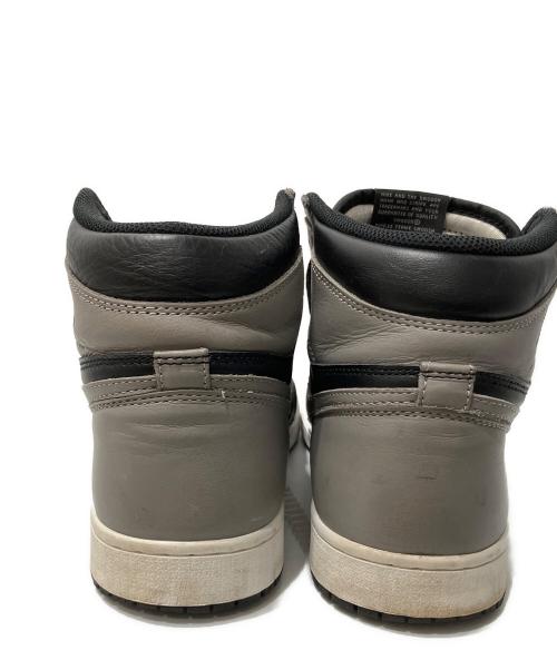 NIKE（ナイキ）NIKE (ナイキ) Air Jordan 1 Retro High OG スニーカー ブラック×グレー サイズ:27.5cmの古着・服飾アイテム