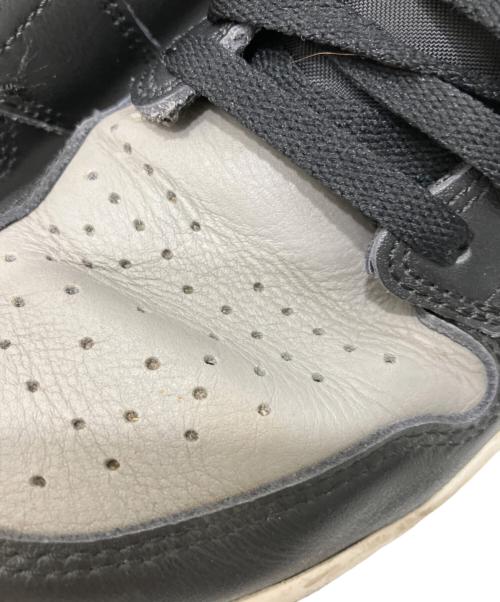 NIKE（ナイキ）NIKE (ナイキ) Air Jordan 1 Retro High OG スニーカー ブラック×グレー サイズ:27.5cmの古着・服飾アイテム