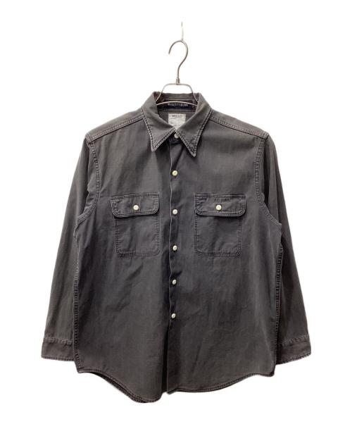 MADISON BLUE（マディソンブルー）MADISON BLUE (マディソンブルー) HAMPTON SHIRT / デニムシャツ グレー サイズ:02の古着・服飾アイテム