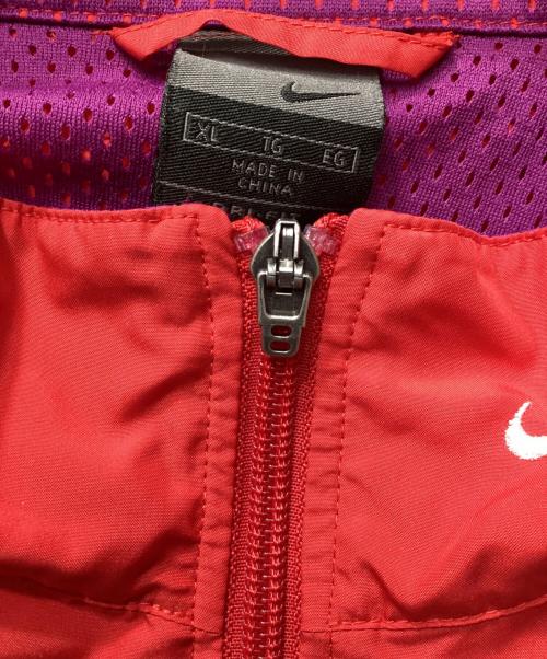 NIKE（ナイキ）NIKE (ナイキ) ナイロンジャケット レッド サイズ:ＸＬの古着・服飾アイテム