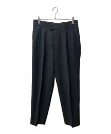 BOSS HUGO BOSS（ボス ヒューゴボス）の古着「REGAZZONI スラックス」｜ブラック