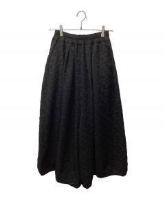 中古・古着通販】Heve (ヘイヴ) サテンドレスタックスカート ブラック