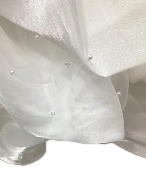 Bibiy.（ビビィ）Bibiy. (ビビィ) AMELIE PEPURAMU KNIT　(アメリ ペプラム ニット) グレー サイズ:FREEの古着・服飾アイテム
