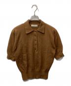 THE SHINZONEザ シンゾーン）の古着「ニットポロシャツ」｜ブラウン
