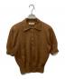 THE SHINZONE（ザ シンゾーン）の古着「ニットポロシャツ」｜ブラウン