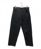 LEVI'Sリーバイス）の古着「578バギーデニムパンツ」｜ブラック