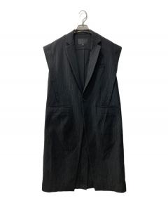 中古・古着通販】HYKE (ハイク) TYPE L-2A VEST/L-2Aベスト ブラック