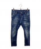 DSQUARED2ディースクエアード）の古着「CLASSIC KENNY TWIST JEAN（クラシックヘニーツイストジーン）」｜インディゴ