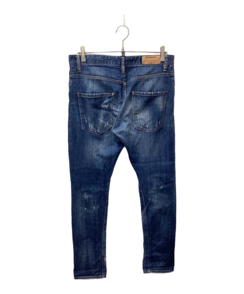 DSQUARED2（ディースクエアード）DSQUARED2 (ディースクエアード) CLASSIC KENNY TWIST JEAN（クラシックヘニーツイストジーン） インディゴ サイズ:46の古着・服飾アイテム