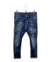 DSQUARED2（ディースクエアード）の古着「CLASSIC KENNY TWIST JEAN（クラシックヘニーツイストジーン）」｜インディゴ