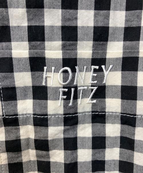 HONEY FITZ（ハニーフィッツ）HONEY FITZ (ハニーフィッツ) ギンガムチェックセットアップ ブラック サイズ:シャツS/パンツMの古着・服飾アイテム