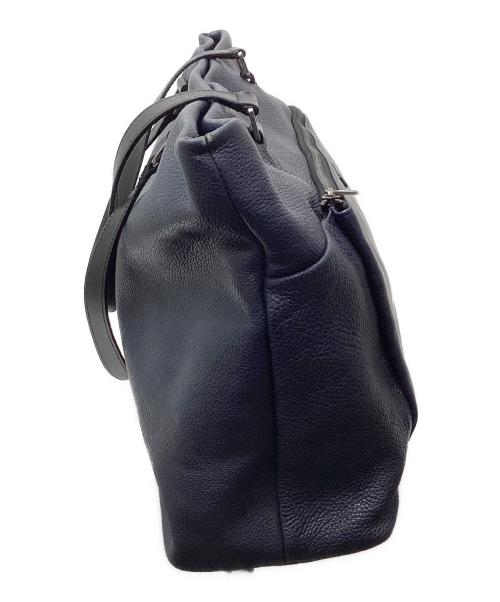 FURLA（フルラ）FURLA (フルラ) レザートートバッグ ネイビーの古着・服飾アイテム