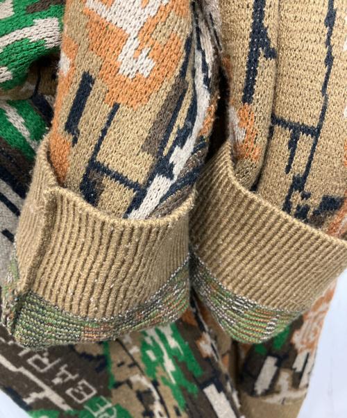 SUPREME（シュプリーム）Supreme (シュプリーム) 22AW Trebark Camo Sweater/ツリーバーク カモ セーター ブラウン サイズ:XLの古着・服飾アイテム