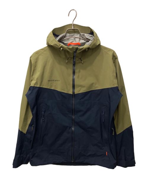 MAMMUT（マムート）MAMMUT (マムート) シェルジャケット カーキ サイズ:Lの古着・服飾アイテム