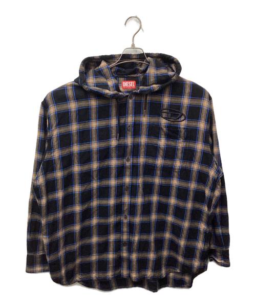 DIESEL（ディーゼル）DIESEL (ディーゼル) S-DEWNY-HOOD-AJFI ブラック サイズ:48の古着・服飾アイテム