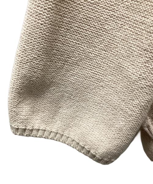 GALLARDA GALANTE（ガリャルダガランテ）GALLARDA GALANTE (ガリャルダガランテ) コットンリネンオーバーニット アイボリー サイズ:FREEの古着・服飾アイテム