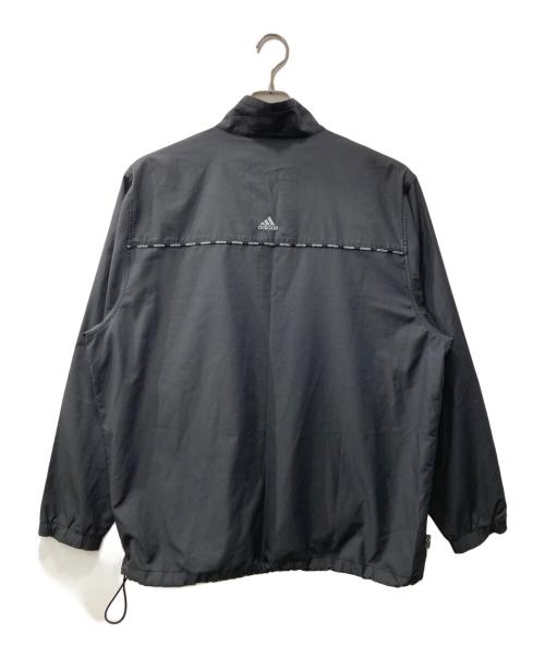 adidas（アディダス）adidas (アディダス) 00s/万国旗タグ/ドローコードトラックジャケット ブラック サイズ:XOの古着・服飾アイテム