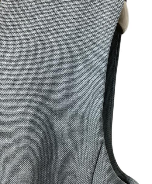 'S Max Mara（エスマックスマーラ）'S Max Mara (エスマックスマーラ) リネンコットンキャンバスノースリーブ スカイブルー サイズ:40の古着・服飾アイテム