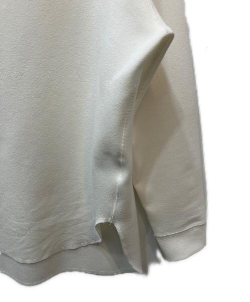 Whim Gazette（ウィムガゼット）Whim Gazette (ウィムガゼット) Vガゼットプルオーバー ホワイト サイズ:34の古着・服飾アイテム