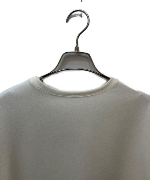 Whim Gazette（ウィムガゼット）Whim Gazette (ウィムガゼット) Vガゼットプルオーバー ホワイト サイズ:34の古着・服飾アイテム