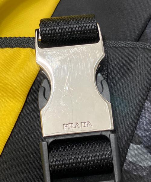 PRADA（プラダ）PRADA (プラダ) カモフラ柄ワンショルダーバッグ ネイビーの古着・服飾アイテム