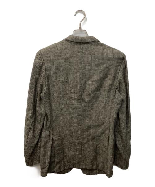 ZEGNA（ゼニア）ZEGNA (ゼニア) リネンウールジャケット カーキ サイズ:48の古着・服飾アイテム