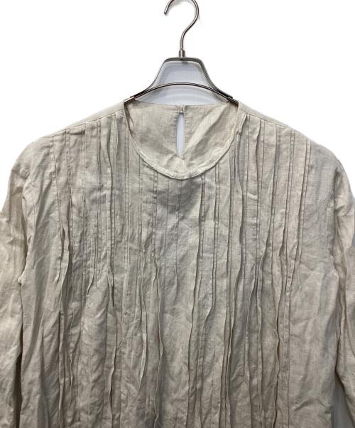 08MAB（ゼロハチマブ）08MAB (ゼロハチマブ) リネンワンピース アイボリー サイズ:Freeの古着・服飾アイテム