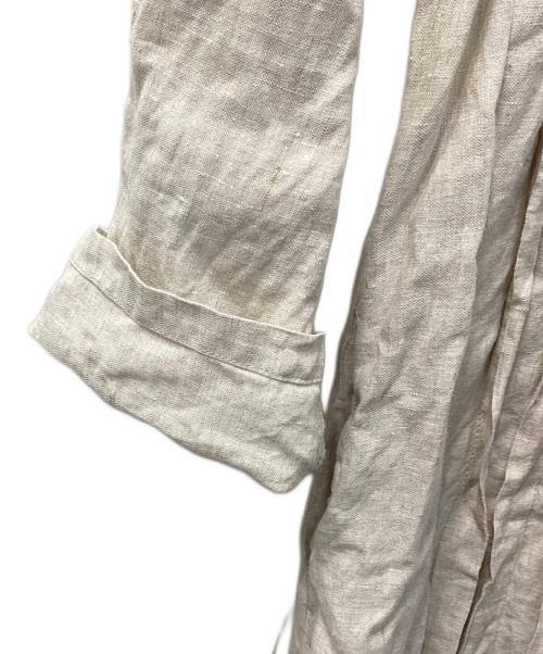 08MAB（ゼロハチマブ）08MAB (ゼロハチマブ) リネンワンピース アイボリー サイズ:Freeの古着・服飾アイテム