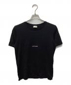 Saint Laurent Parisサンローランパリ）の古着「ロゴTシャツ」｜ブラック