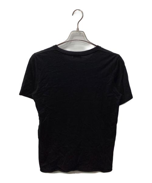 Saint Laurent Paris（サンローランパリ）Saint Laurent Paris (サンローランパリ) ロゴTシャツ ブラック サイズ:Sの古着・服飾アイテム