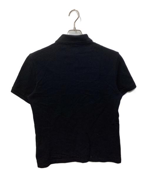 AMI Alexandre Mattiussi（アミアレクサンドルマテュッシ）AMI Alexandre Mattiussi (アミアレクサンドルマテュッシ) オーガニックコットン Ami de Coeur ポロシャツ ブラック サイズ:Sの古着・服飾アイテム