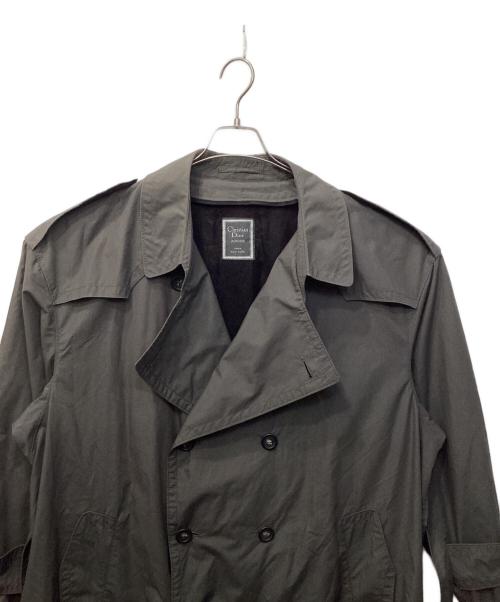 Christian Dior MONSIEUR（クリスチャンディオールムッシュ）Christian Dior MONSIEUR (クリスチャンディオールムッシュ) トレンチコート グレー サイズ:44Rの古着・服飾アイテム