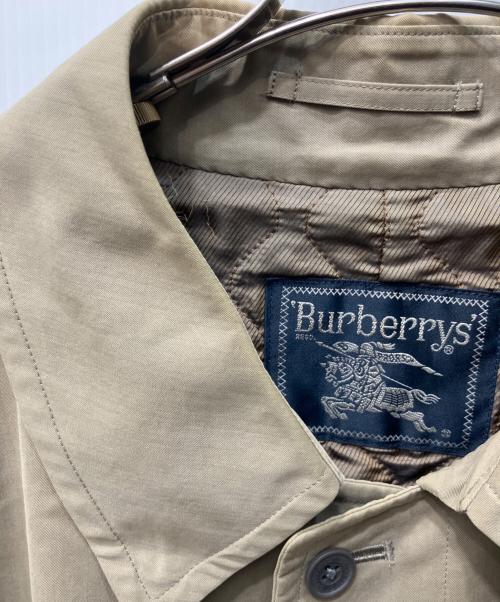 Burberry's（バーバリーズ）Burberry's (バーバリー) キルティングノバチェックライナーステンカラーコート ベージュ サイズ:表記無しの古着・服飾アイテム